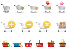 15+ Shopping Icons Preview
