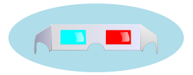 Vintage - 3D Glasses 