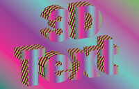 3d Text