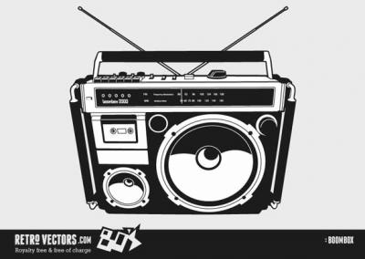 Music - Boom Box/Ghetto Blaster 