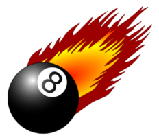 8ball With Flames Preview