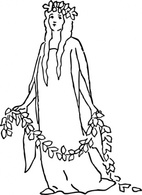 A Character Representing Charity clip art Preview