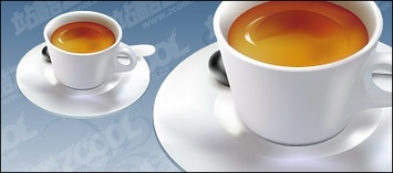 A cup of coffee Vector Preview