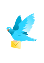 A Flying Pigeon delivering a message Preview