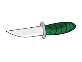 Objects - A knife 
