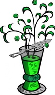 Food - Absinthe Drink clip art 