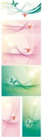 Backgrounds - Abstract background with butterfly 