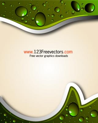 Abstract Background with Water Drops Vector Illustration Preview