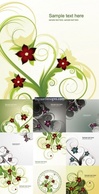 Backgrounds - Abstract floral background 2 