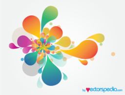 Abstract Flower Vector Art