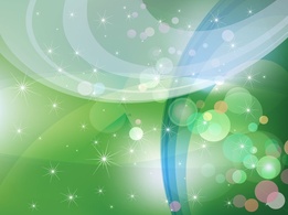 Abstract Green Sparkles Preview