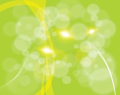 Abstract Green Vector