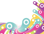 Abstract Illustration With Colorful Circles 