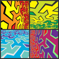 Abstract Vector Background Pack Preview