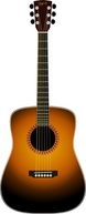 Acoustic Guitar clip art