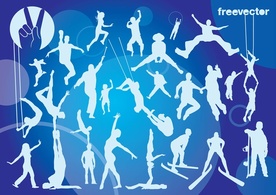 Sports - Acrobat Vectors 