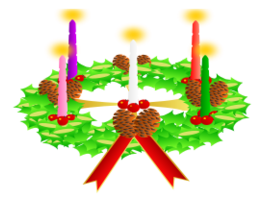 Advent wreath. Advent crown Preview