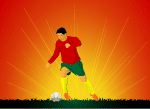 Africa World Cup Theme Background 