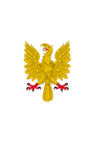 Aguila Explayada Oro Calzada Y Linguada Gules