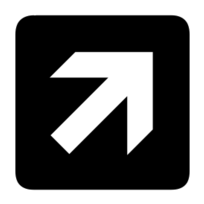 Signs & Symbols - Aiga Forward And Right Arow Bg 