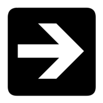 Signs & Symbols - Aiga Right Arrow Bg 