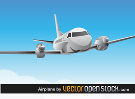 Transportation - Airplane Vector 