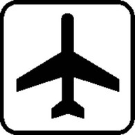 Signs & Symbols - Airport Sign Board Vector 