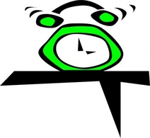 Alarm Clock Simple clip art