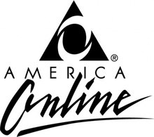 America Online logo 