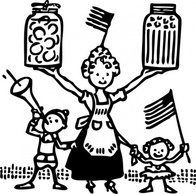 Food - American Canning clip art 