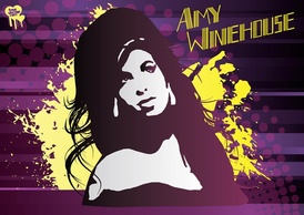 Amy Winehouse Vector Art Preview