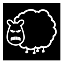 Human - Angry black sheep 