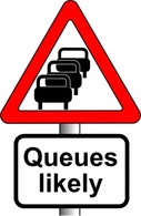 Anonymous Roadsign Queues clip art Preview