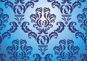 Backgrounds - Antique Damask Vector 