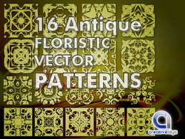 Patterns - Antique Floristic Vector Patterns 