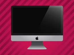 Apple iMac Vector