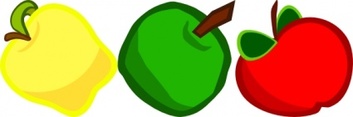 Apples clip art