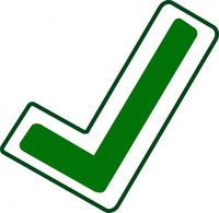 Apply Checkmark clip art Preview