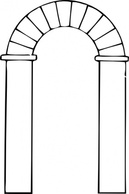 Arch Types clip art