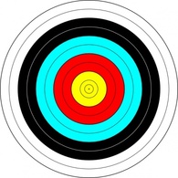 Human - Archery Target clip art 