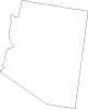 Arizona Vector Map Preview