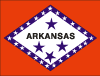 Arkansas Vector Flag 