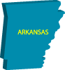 Arkansas Vector Map 