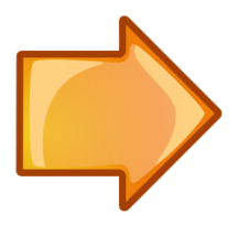 Arrow Orange Right