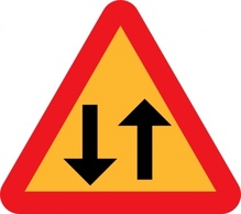 Signs & Symbols - Arrowup Arrowdown Directional Sign clip art 