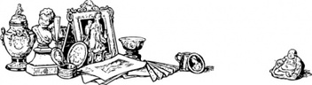 Objects - Art And Antiques clip art 