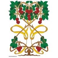 Art Nouveau Cherry Tree