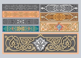 Art Nouveau Ornaments