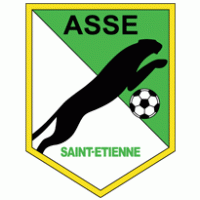 Football - AS Saint-Etienne (logo of 80's) 