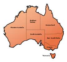 Technology - Australia Map 